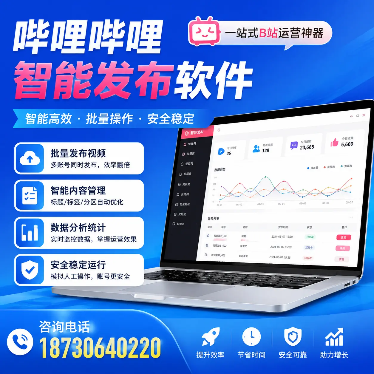 如何通过哔哩哔哩智能发布软件提升 娄底 企业曝光率